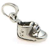 Sterling Silver BABY SHOE Charm