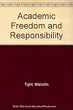 Academic freedom and responsibility