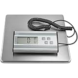 Smart Weigh Shipping and Postal Scale, Heavy Duty, Stainless Steel, 10.6" X 10.6" Platform, 440 lbs. Capacity, Extendable Cord