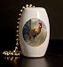Barnyard Rooster Porcelain Fan / Light Pull