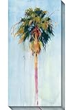 IMAGE OF Cabbage Palm Ii Canvas Wall Art, II, BLUE GREEN