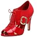 Vince Camuto Women's Karl Lace-Up Peep Toe Pump