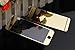 iPhone 6 (4.7 Inch Only) Screen Protector, Front+Back Mirror Tempered Glass Film Screen Protector Cover for iPhone 6 4.7 Inch [2-Pack][Crystal Clear]-Gold