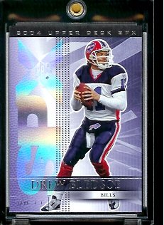 2004 Upper Deck SPX Drew Bledsoe Buffalo Bills Football Card #11 - Mint Condition - In Protective Display Case !!
