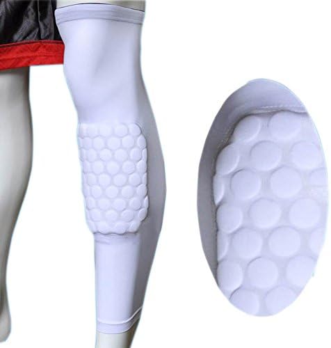 MaxTrend Kneepad Honeycomb Pad Basketball Crashproof Anti-slip Leg Knee Long Sleeve Braces Protector Gear