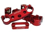 2003-2007 HONDA CR85: APPLIED FACTORY CLAMP SET, SOLID BAR MOUNTS, 30mm