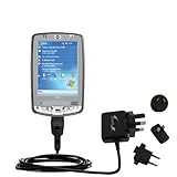 IMAGE OF International Wall Home AC Charger for the HP iPAQ hx2110 / hx 2110 - uses Gomadic TipExchange Technology