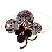 Gold Plated Butterfly Studded Toe