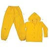 CLC Rain Wear R102M Yellow Polyester 3-Piece Rain Suit - Medium