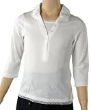 French Toast 3/4 Sleeve Knit Mock 2-Piece Top