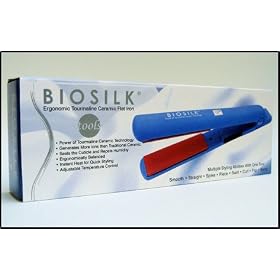 Farouk BioSilk 1 inch CHI – NEW Ltd. Edition Hair Iron (Color : BLUE)