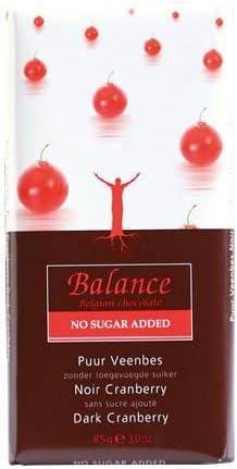 Klingele Balance - Belgian Chocolate - Dark Cranberry - 85g (Case of 12)
