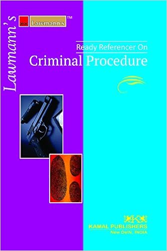 Ready Referencer on Criminal Procedure (Lawmann's)