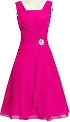 Cocktail Chiffon Evening Dress/Bridesmaid Dress/Prom Dress/Party Dress 