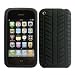 LUPO Apple Iphone 3GS, 3G TYRE TREAD Silicone Skin Case - BLACK