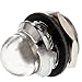 RS Pro 589907 Panel Mount Indicator Lens & LampholderCombination Clear Domed Lens Dia.:22mm