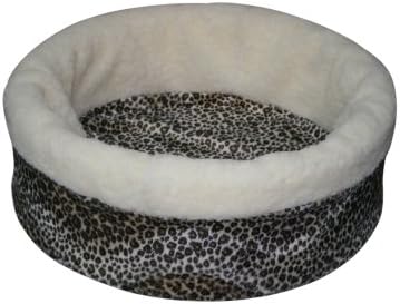 Casual Pet Products Kitty Nest, 21-Inch, Cheetah