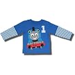 Thomas the Engine "#1" Applique T-shirt with Drop Sleeve for Toddler boys
