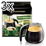 Produkt-Bild: 3 x TASSIMO Jacobs Kr&ouml;nung (8 Maxi T-Disc Kannenportion) + TASSIMO Verw&ouml;hnkanne (GRATIS)