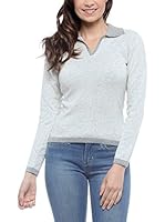 Conte of Cashmere Jersey (Gris Claro)