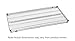 METRO Super Erecta Wire Shelf, Polished Stainless Steel, 24" x 54", Pack of 4