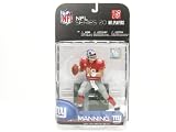 McFarlane Toys NFL Sports Picks Series 20 2009 Wave 1 Action Figure Eli Manning (New York Giants) Red Jersey Variant