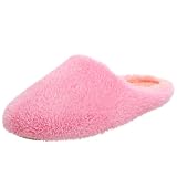 Dearfoams Womens DF341 Plush Microfiber Slippe