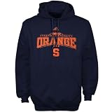 adidas Syracuse Orange Navy Blue Quick Slant Hoody Sweatshirt