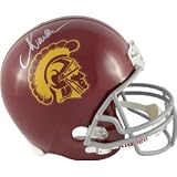 MARCUS ALLEN SIGNED AUTOGRAPHED MINI HELMET USC TROJANS COA + HOLOGRAM