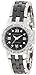 Anne Klein Women's 10/9457BKSV Black Ceramic Bracelet Swarovski Crystal Accented Watch