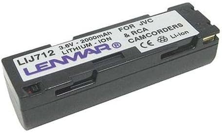 Replacement Battery for JVC BN-V712, BN-V712U, BN-V714, BN-V714U, RCA BC-40, BCD-40 works with JVC GR-DV Series, RCA CC-900D