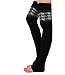 Women Thigh High Over Knee Knitted Cashmere Leg Warmer Boot Socks Leggings