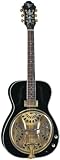 Michael Kelly Bayou E - Antique Brass Black 6-string Resonator Guitar
