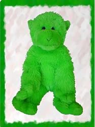 15" Lime Green Monkey Make Your Own *NO SEW* Stuffed Animal Kit w/T-shirt