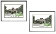 Bradley University Undergrad Framed Collegiate Campus Lithograph