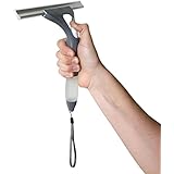 Squeegee with Built in Pump Spray Bottle.