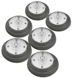 6-Pack of LED Puck Lights Puts Light Where You Need It