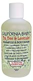 California Baby Shampoo & Body Wash - Tea Tree & Lavender, 8.5 oz (Pack of 3)