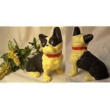 Cast Iron Boston Terrier Door Stop