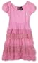 Baby Phat Girls 7-16 Mixed Material Dress,Cotton Candy,Large