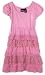 Baby Phat Girls 7-16 Mixed Material Dress,Cotton Candy,X-Large