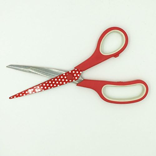 Red & White Polka Dot Scissors - Set of 2