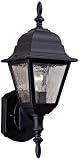 Bay Hill Collection 15 3/4 High Black Finish Wall Light
