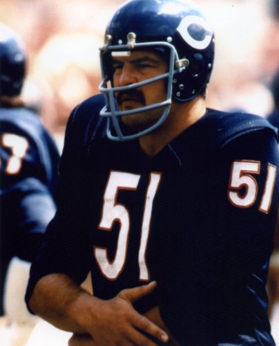 DICK BUTKUS CHICAGO BEARS 8X10 SPORTS ACTION PHOTO J