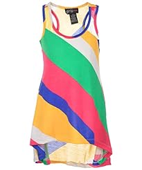 Girls  Polyester/Spandex High-Low-Hem  Dress With a Bow(s)