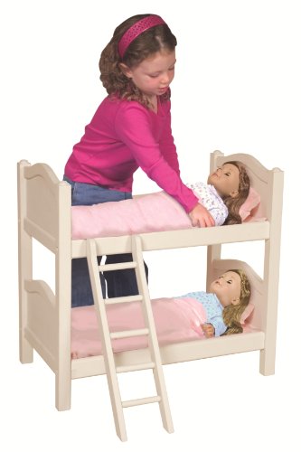 Guidecraft White Doll Bunk Bed
