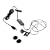 HTC Original OEM Stereo Handsfree Headset EMC220 for Touch Pro, Fuze, G1, Touch Diamond, Shadow, Touch, XV6900, 8925 Tilt, SMT-5800, Fusion, PPC-6800, XV6800, Mogul, Wing, 8525, Dash, S620 Excalibur Smartphone