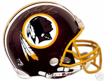 Clinton Portis Autographed Washington Redskins Full Size Proline Helmet