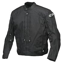 Joe Rocket Atomic 3.0 Mens Textile Motorcycle Jacket Black/Black/Black Large
