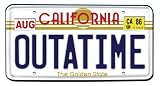 Back To The Future - Prop Replica: Delorean License Plate